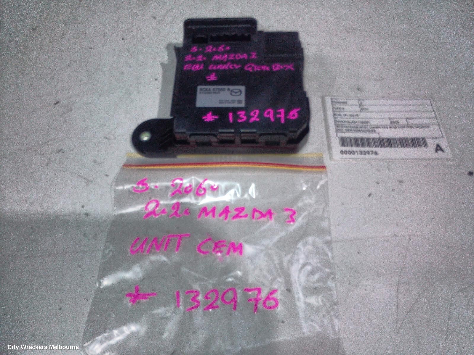 MAZDA 3 2020 Ecu