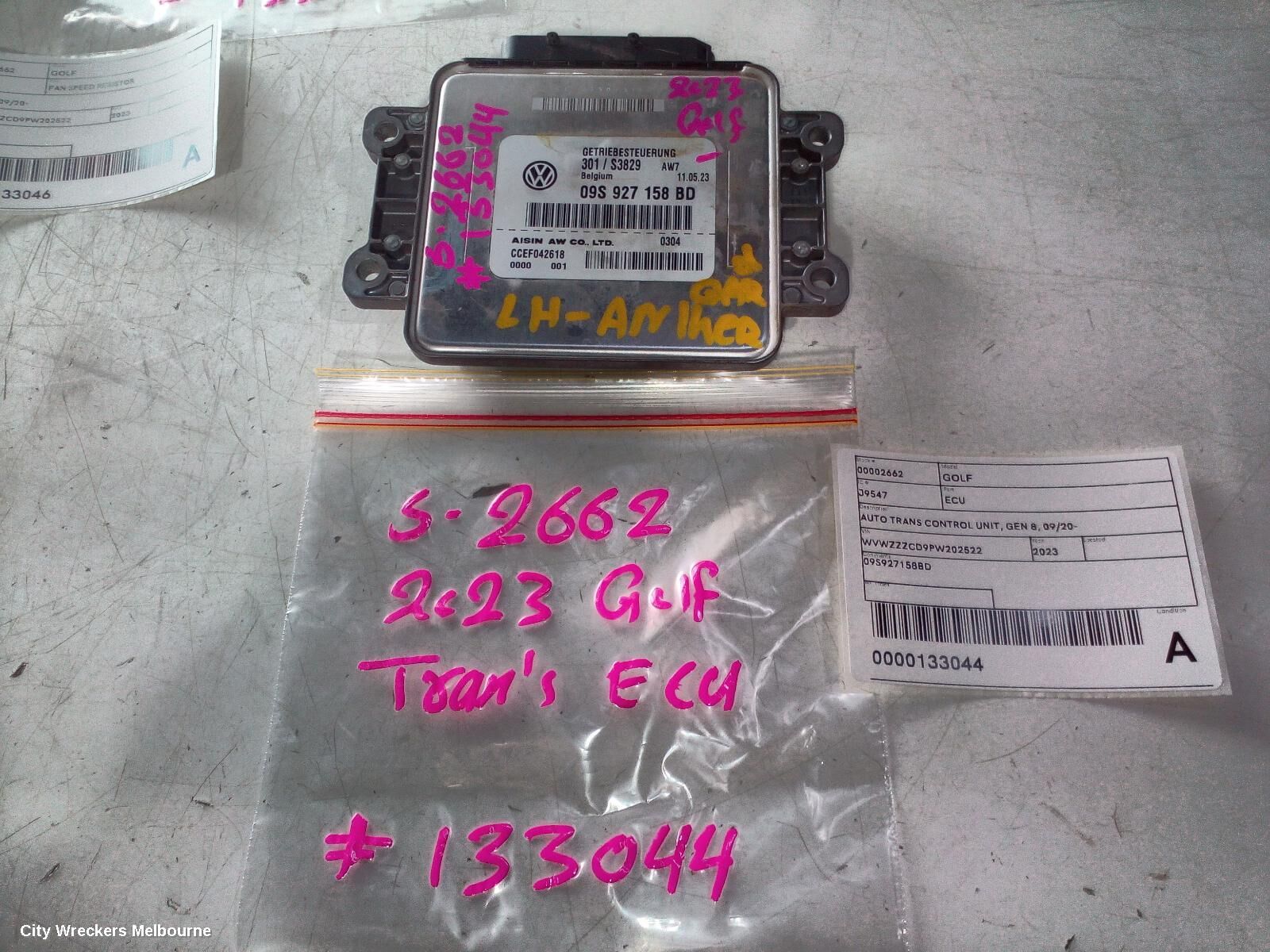 VOLKSWAGEN GOLF 2023 Ecu