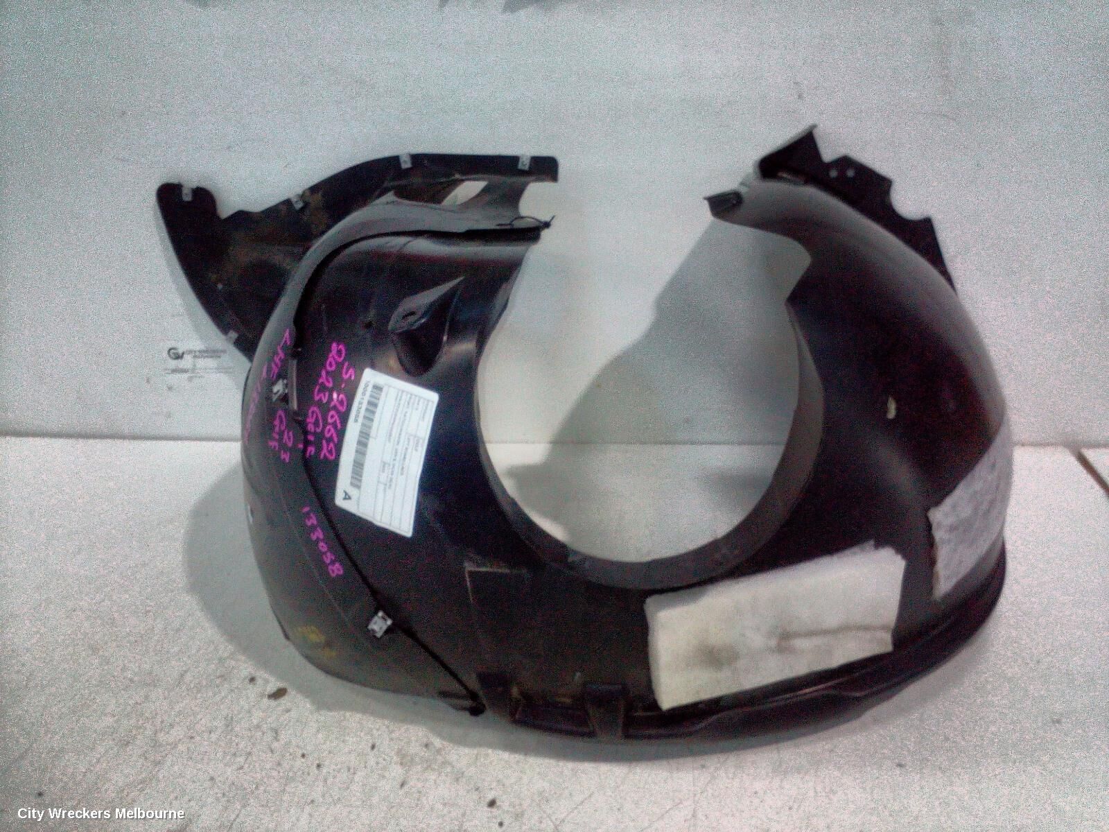 VOLKSWAGEN GOLF 2023 Left Guard Liner