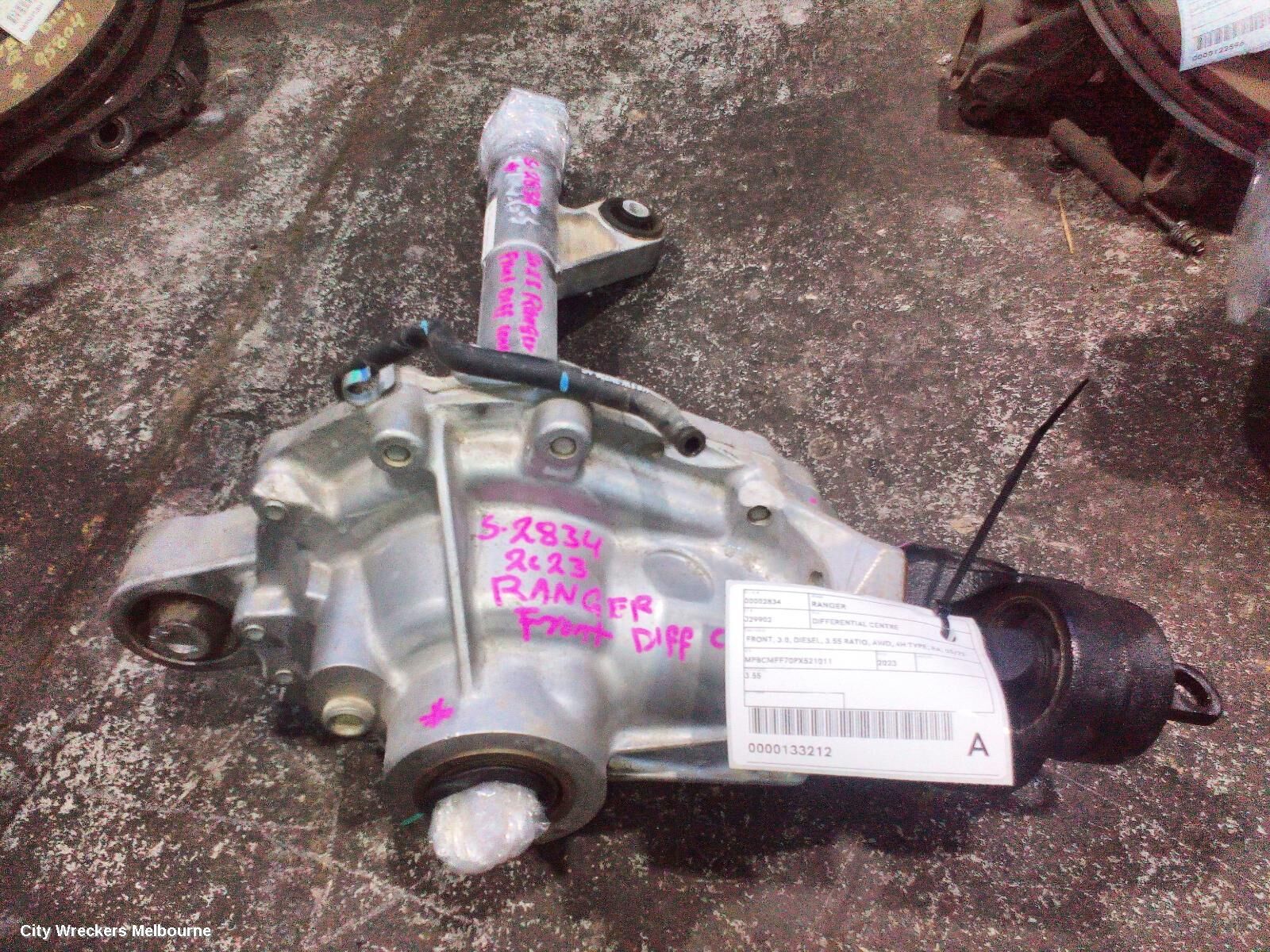 FORD RANGER 2023 Differential Centre