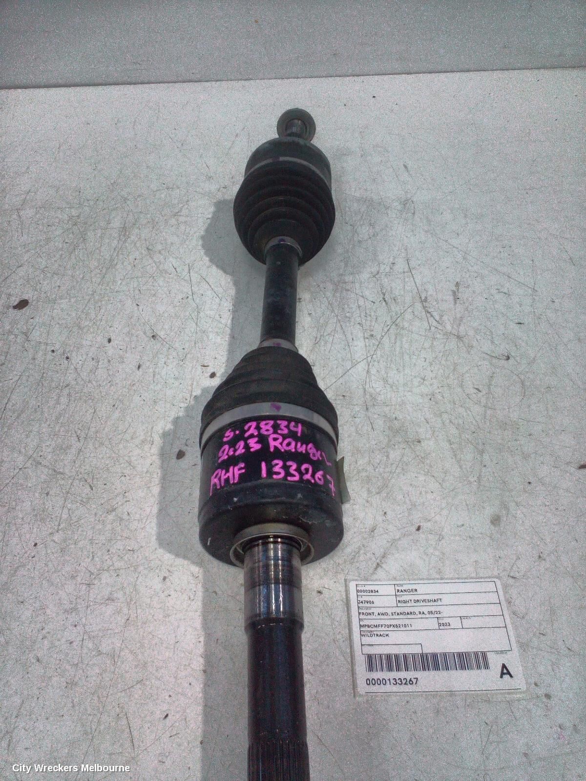 FORD RANGER 2023 Right Driveshaft