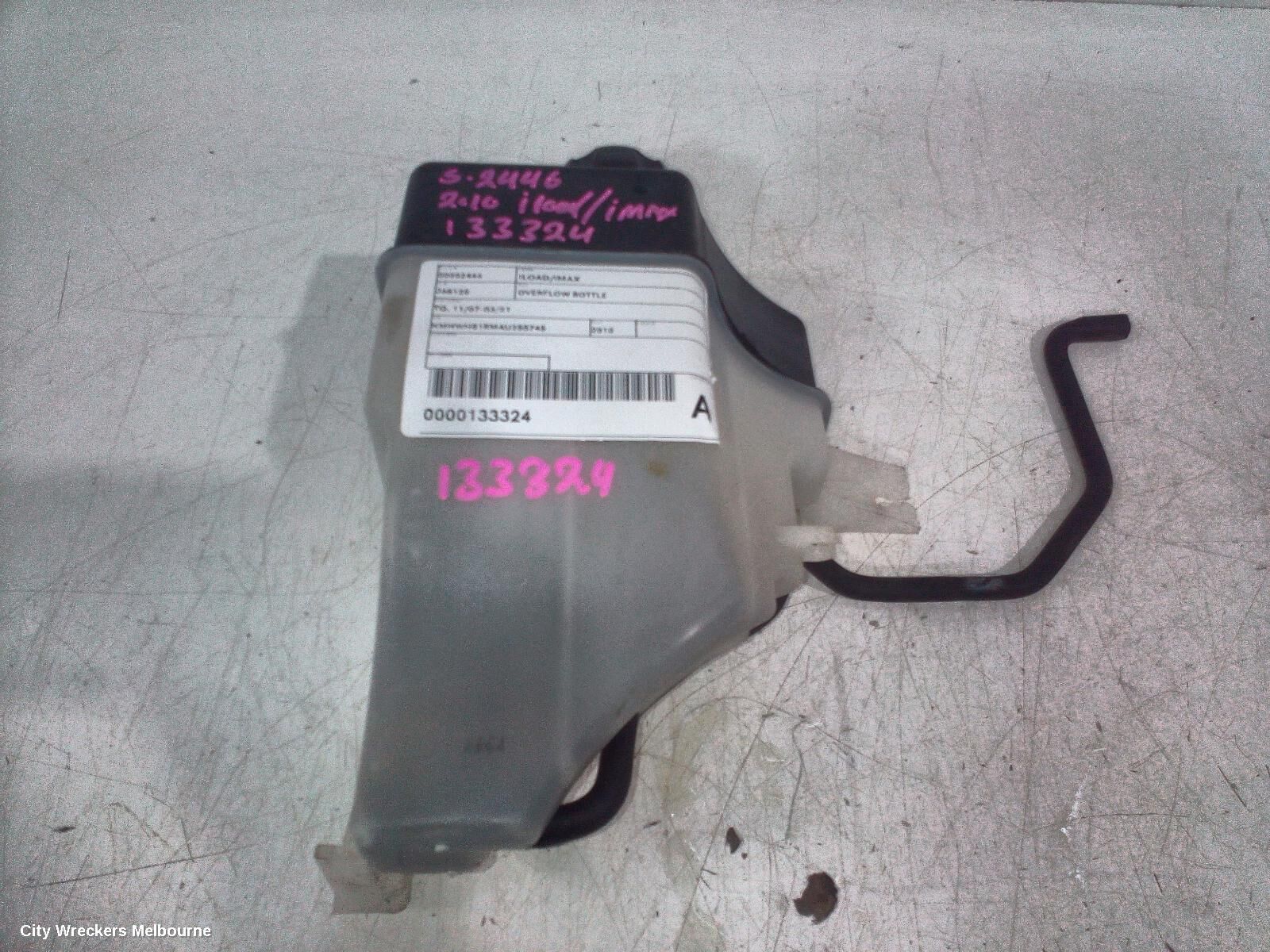HYUNDAI ILOAD/IMAX 2010 Overflow Bottle