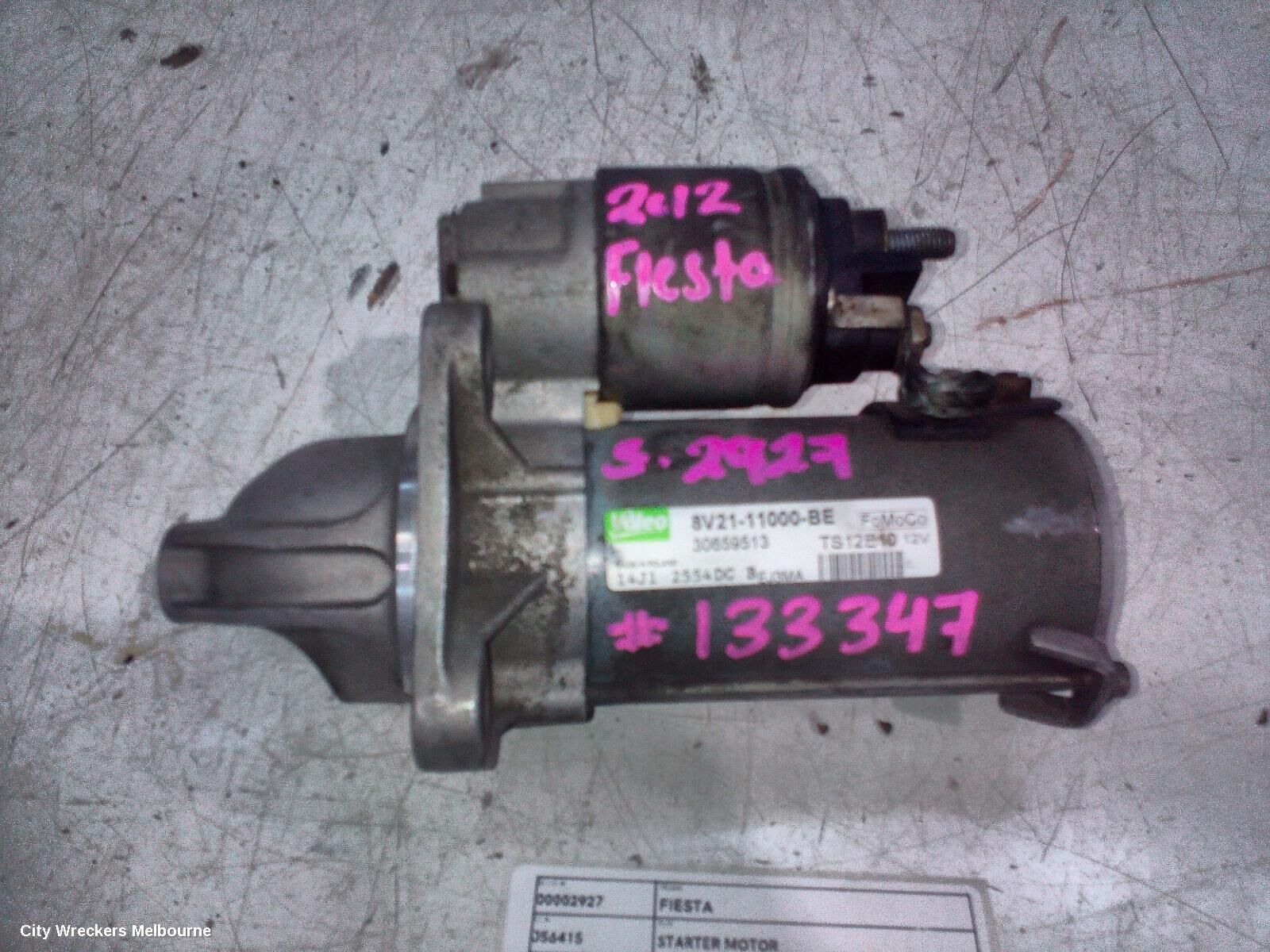 FORD FIESTA 2012 Starter