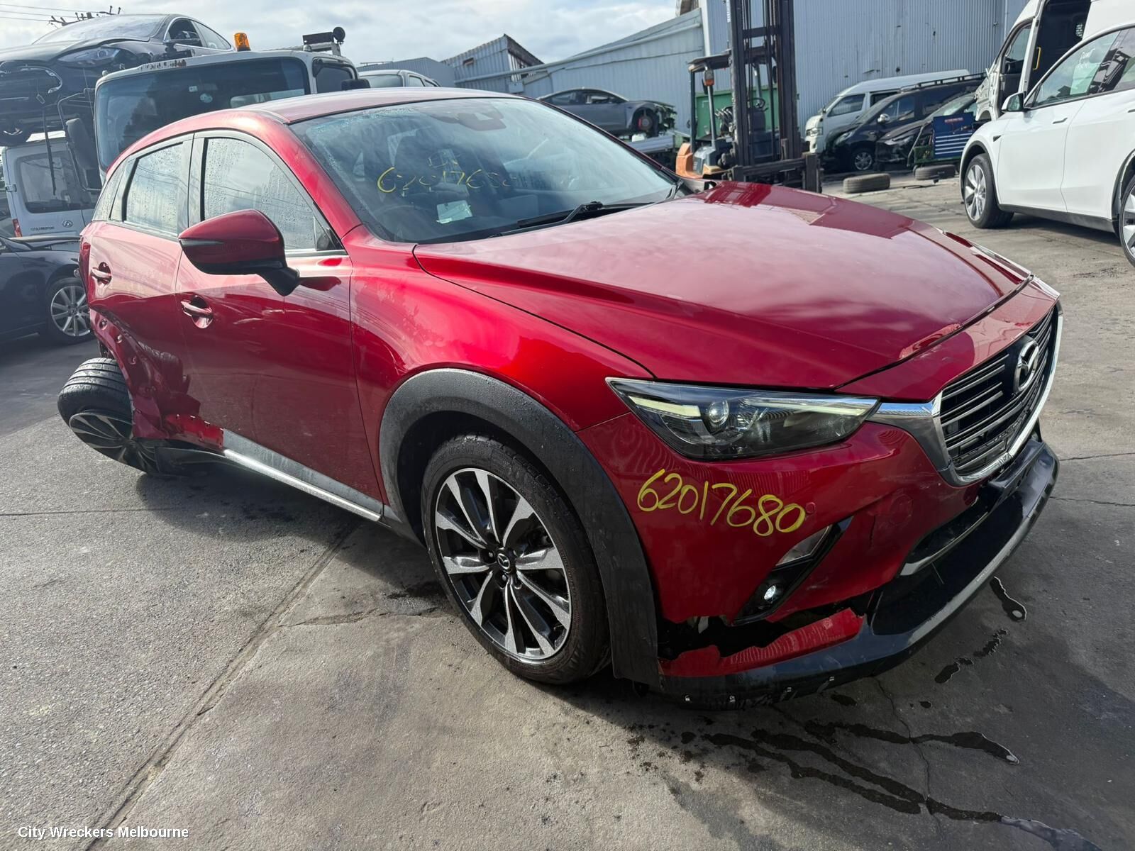 MAZDA CX3 2018 Left Rear Wnd Reg/Motor