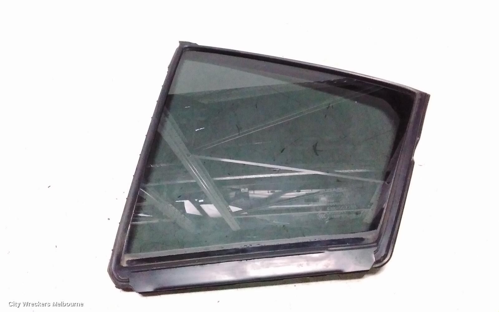 SUBARU IMPREZA 2013 Left Rear 1/4 Door Glass