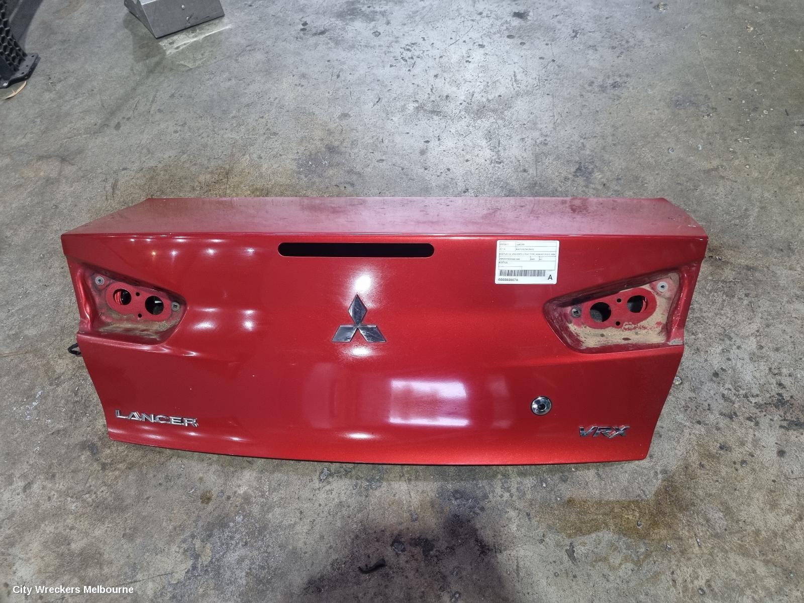 MITSUBISHI LANCER 2009 Bootlid/Tailgate
