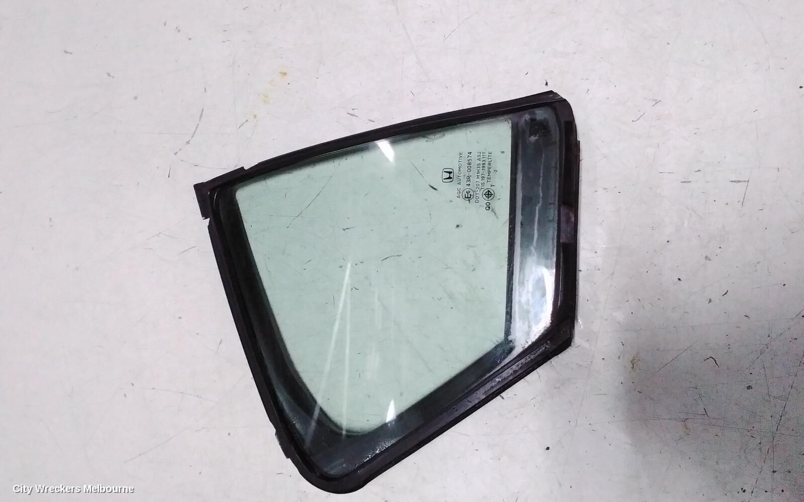 HONDA CIVIC 2013 Right Rear 1/4 Door Glass