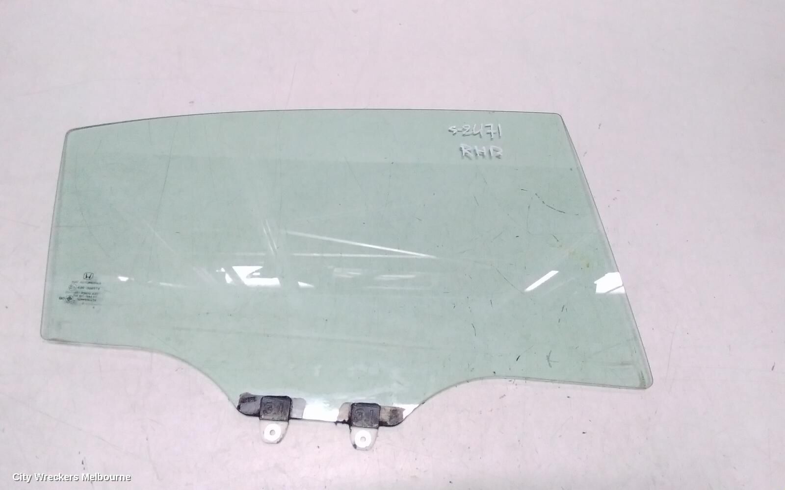 HONDA CIVIC 2013 Right Rear Door Window