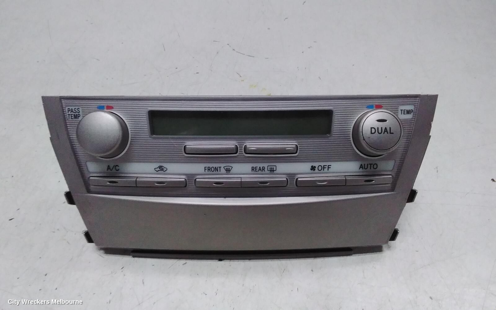 TOYOTA AURION 2010 Heater/Ac Controls