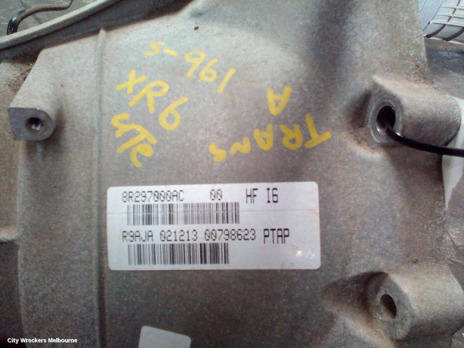 FORD FALCON 2015 Trans/Gearbox