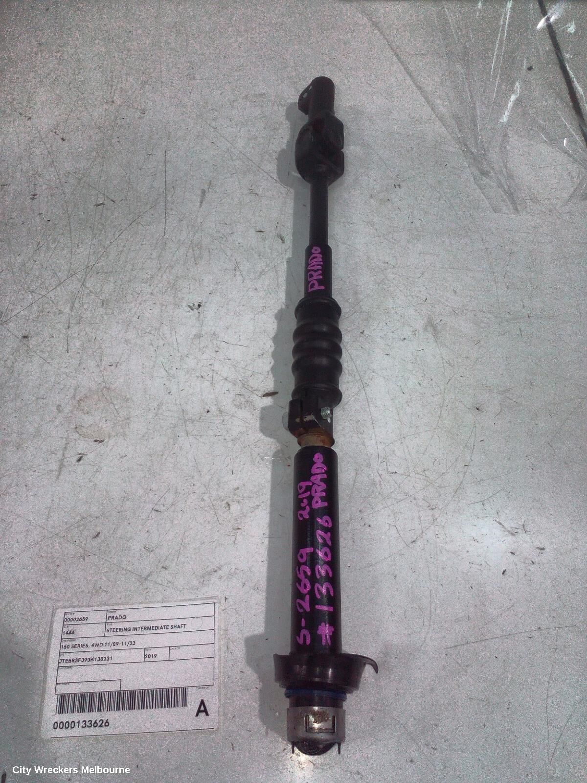 TOYOTA PRADO 2019 STEERING_INTERMEDIATE_SHAFT