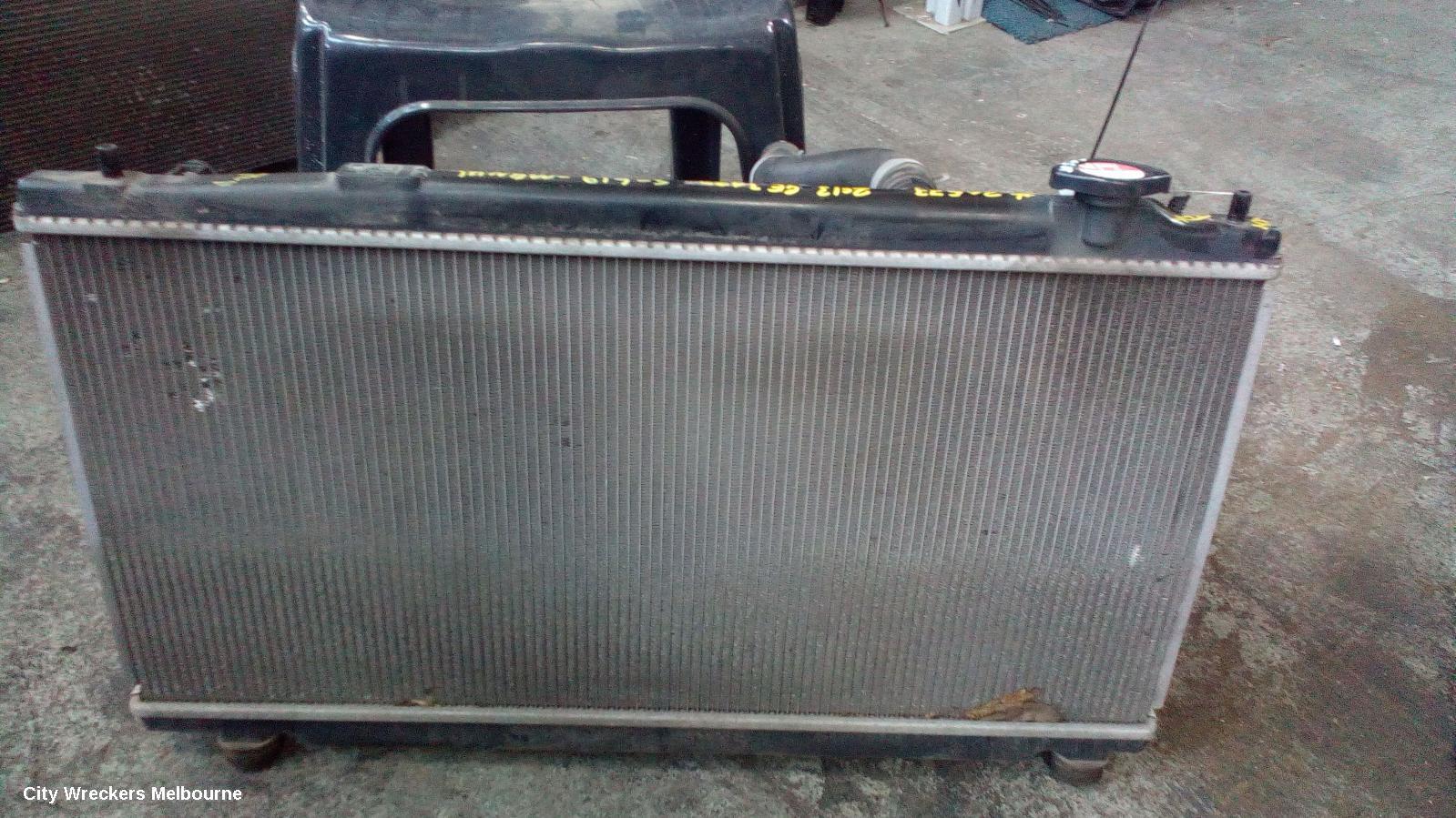 HONDA JAZZ 2010 Radiator