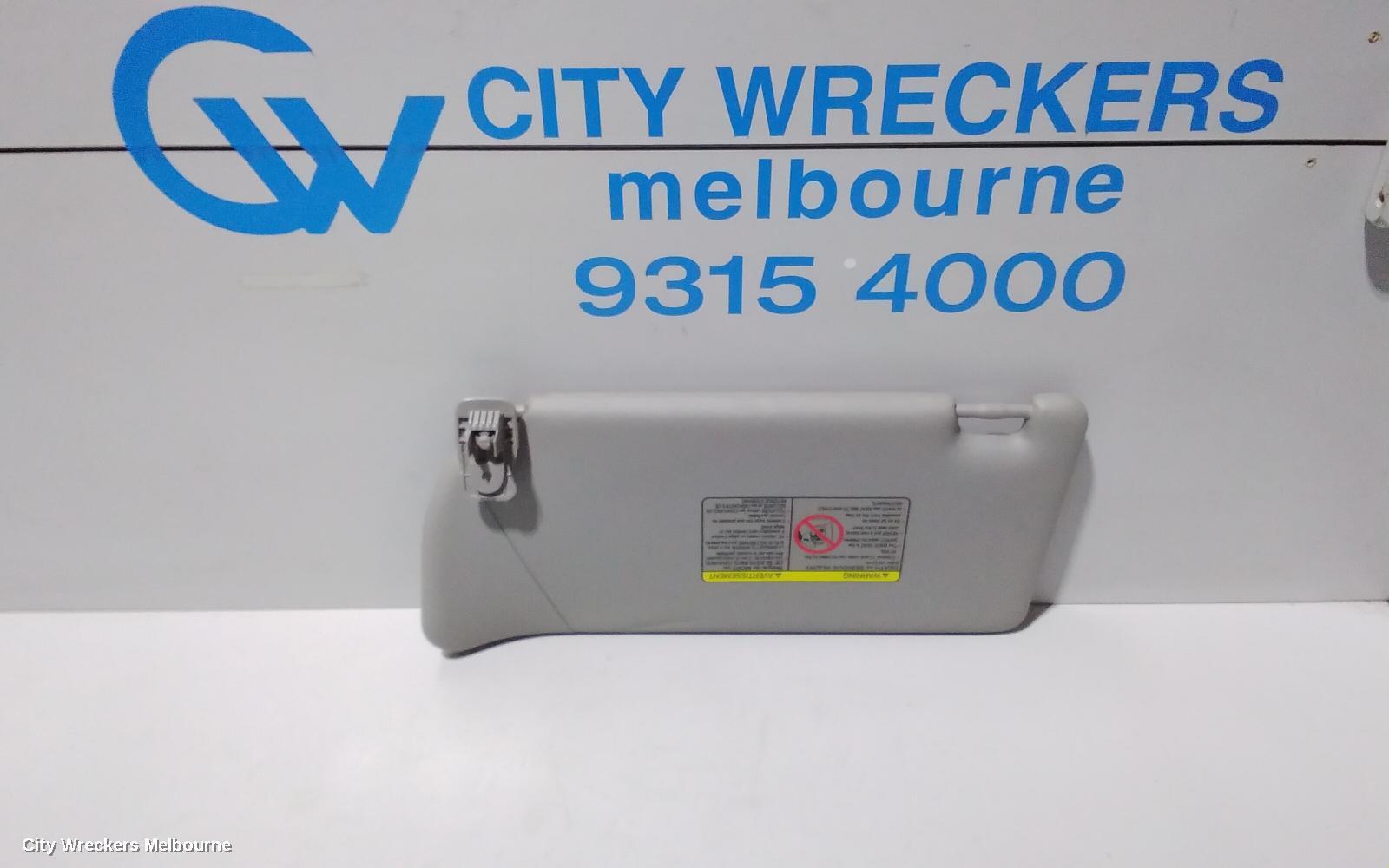 NISSAN NAVARA 2009 Sunvisor