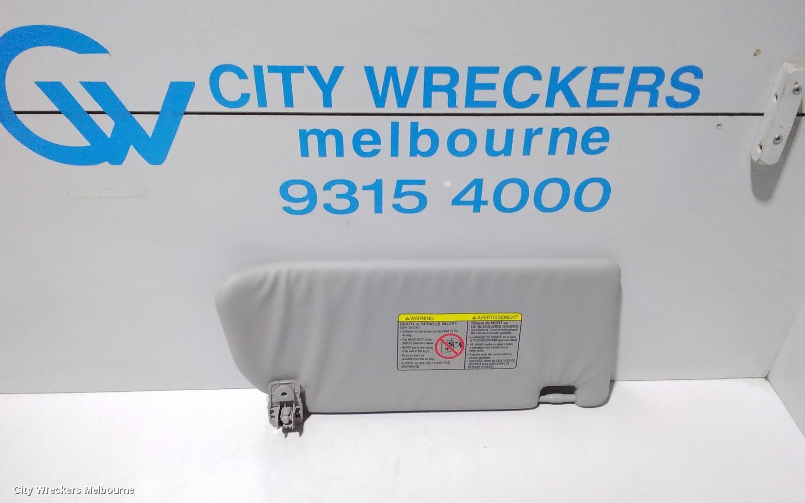 NISSAN NAVARA 2009 Sunvisor