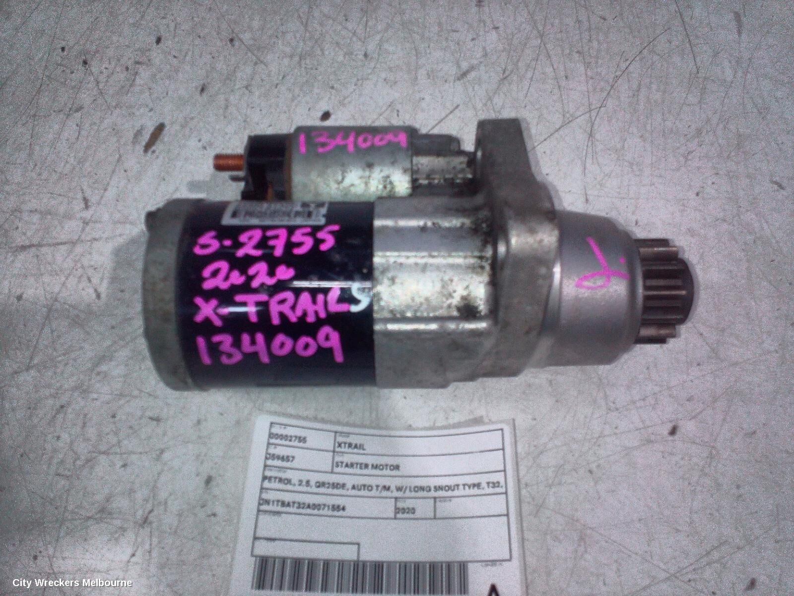NISSAN XTRAIL 2020 Starter