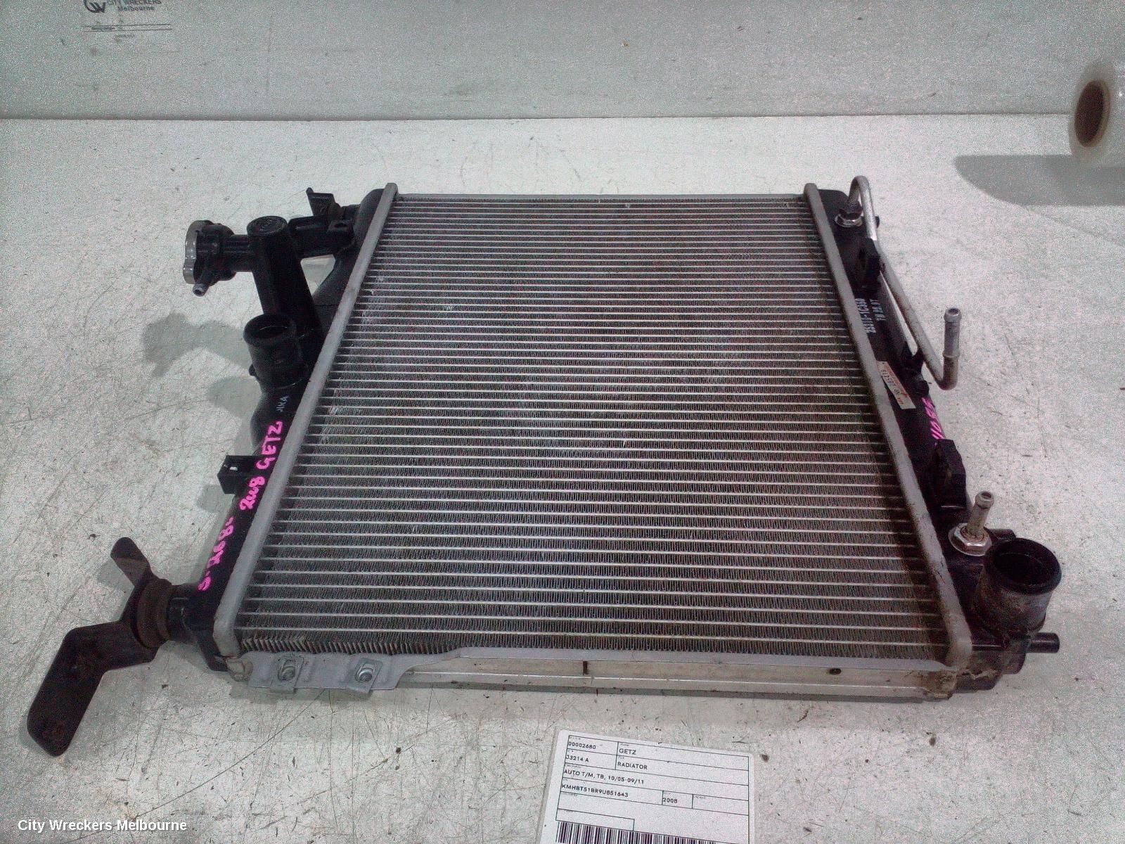 HYUNDAI GETZ 2008 Radiator