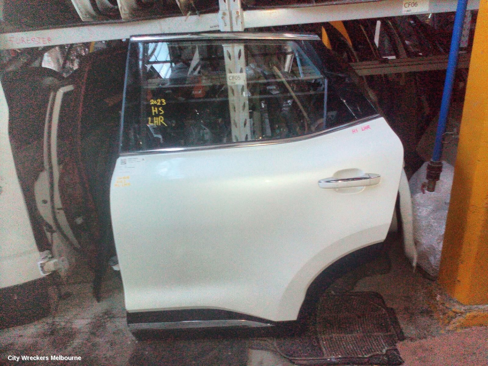 MG HS 2023 Left Rear Door/Sliding