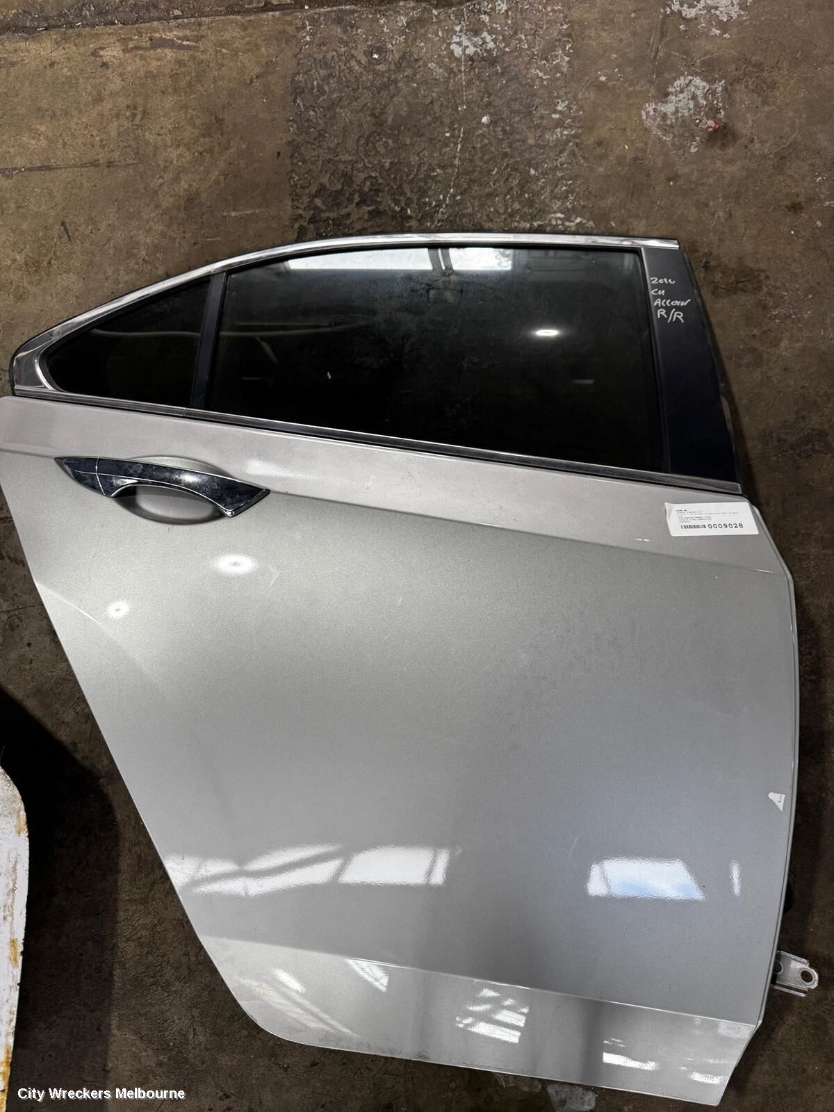 HONDA ACCORD 2010 Right Rear Door