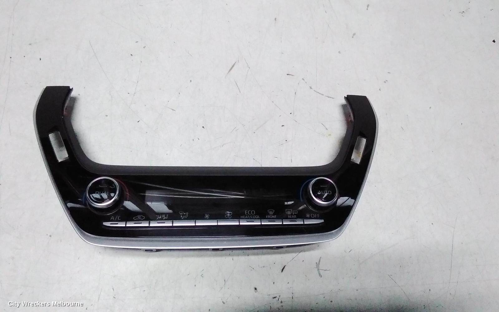 TOYOTA COROLLA 2018 Heater/Ac Controls