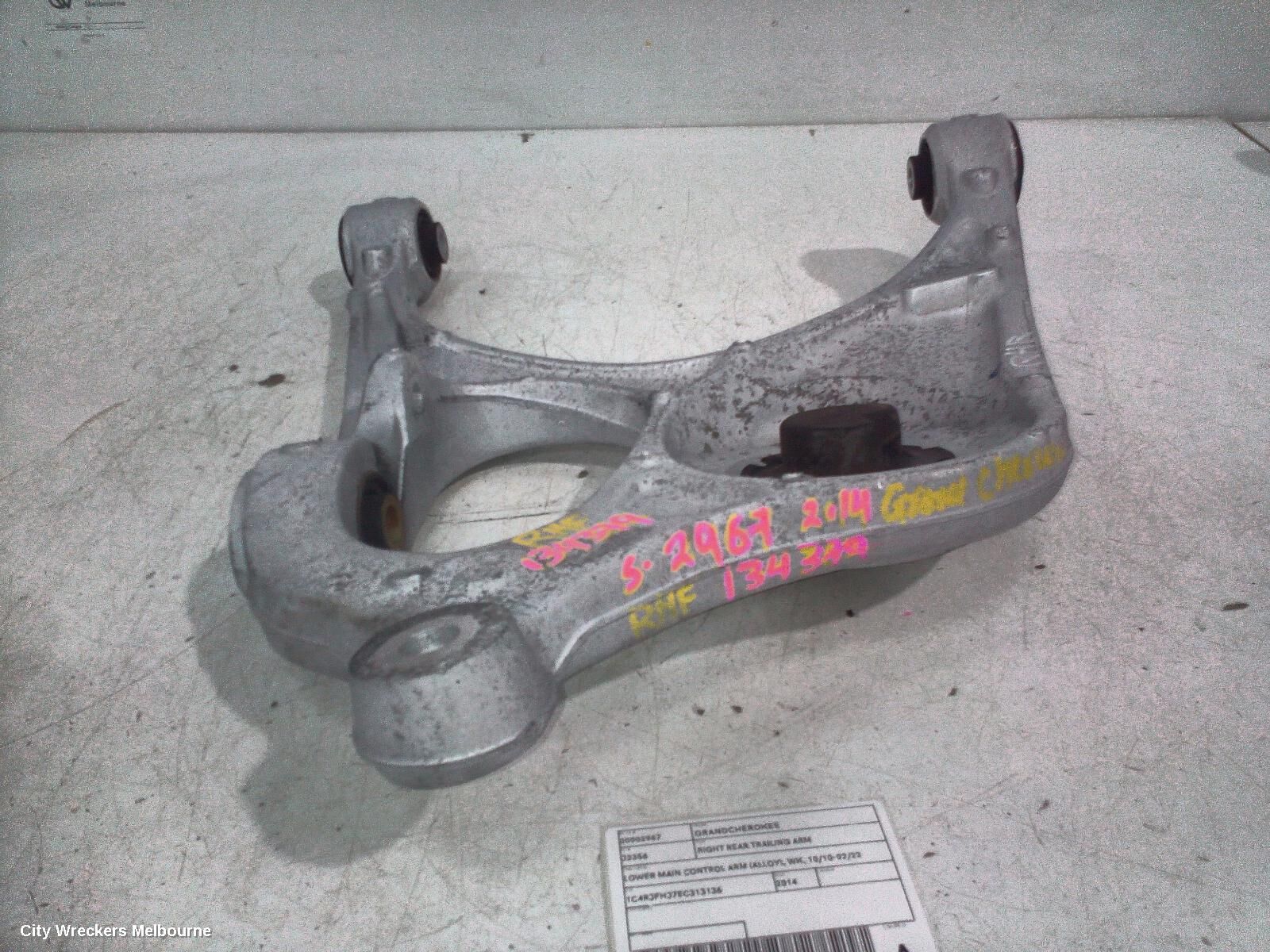 JEEP GRANDCHEROKEE 2014 Right Rear Trailing Arm
