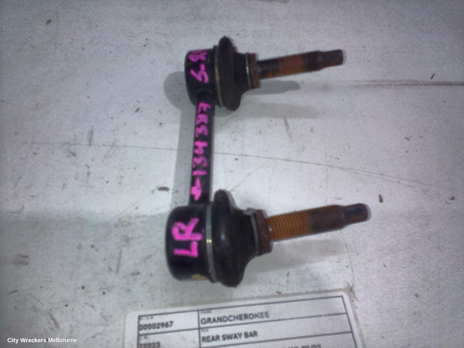 JEEP GRANDCHEROKEE 2014 Rear Sway Bar