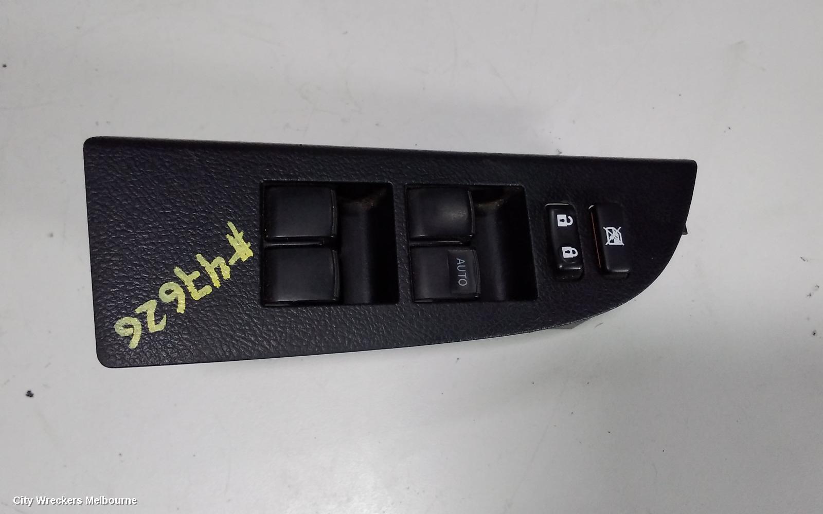 TOYOTA KLUGER 2009 Pwr Dr Wind Switch