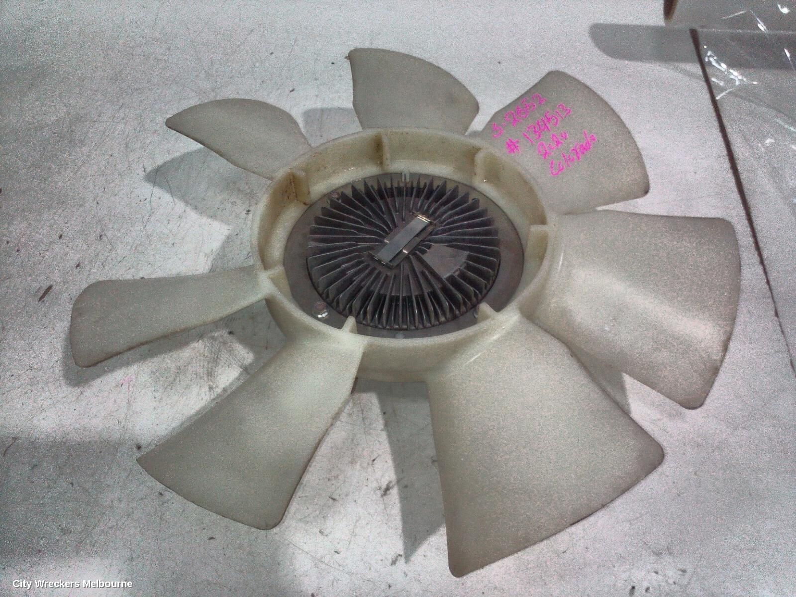 HOLDEN COLORADO 2020 Fan