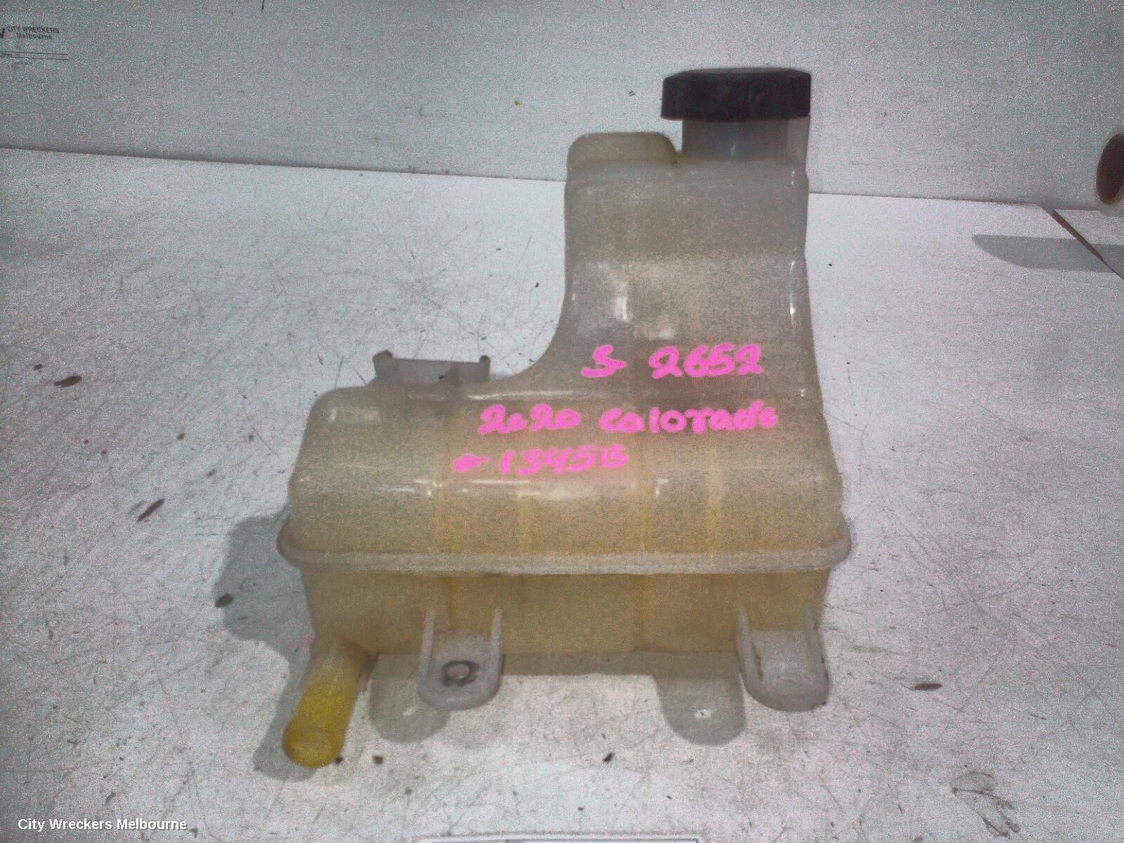 HOLDEN COLORADO 2020 Overflow Bottle