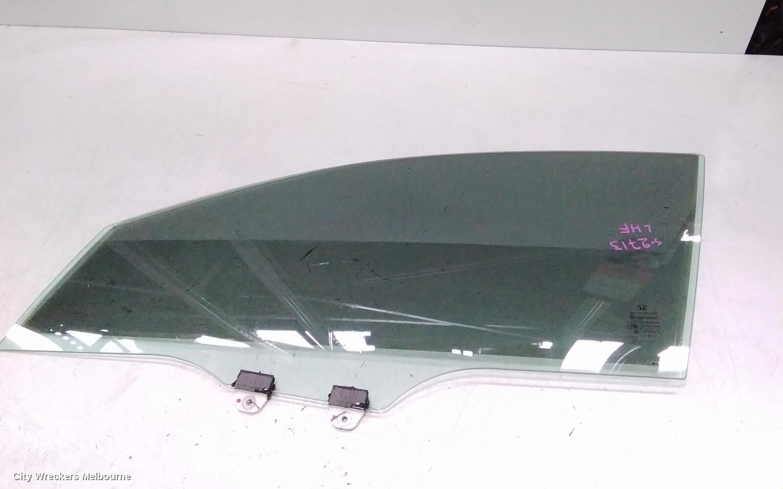 HONDA CIVIC 2019 Left Front Door Window