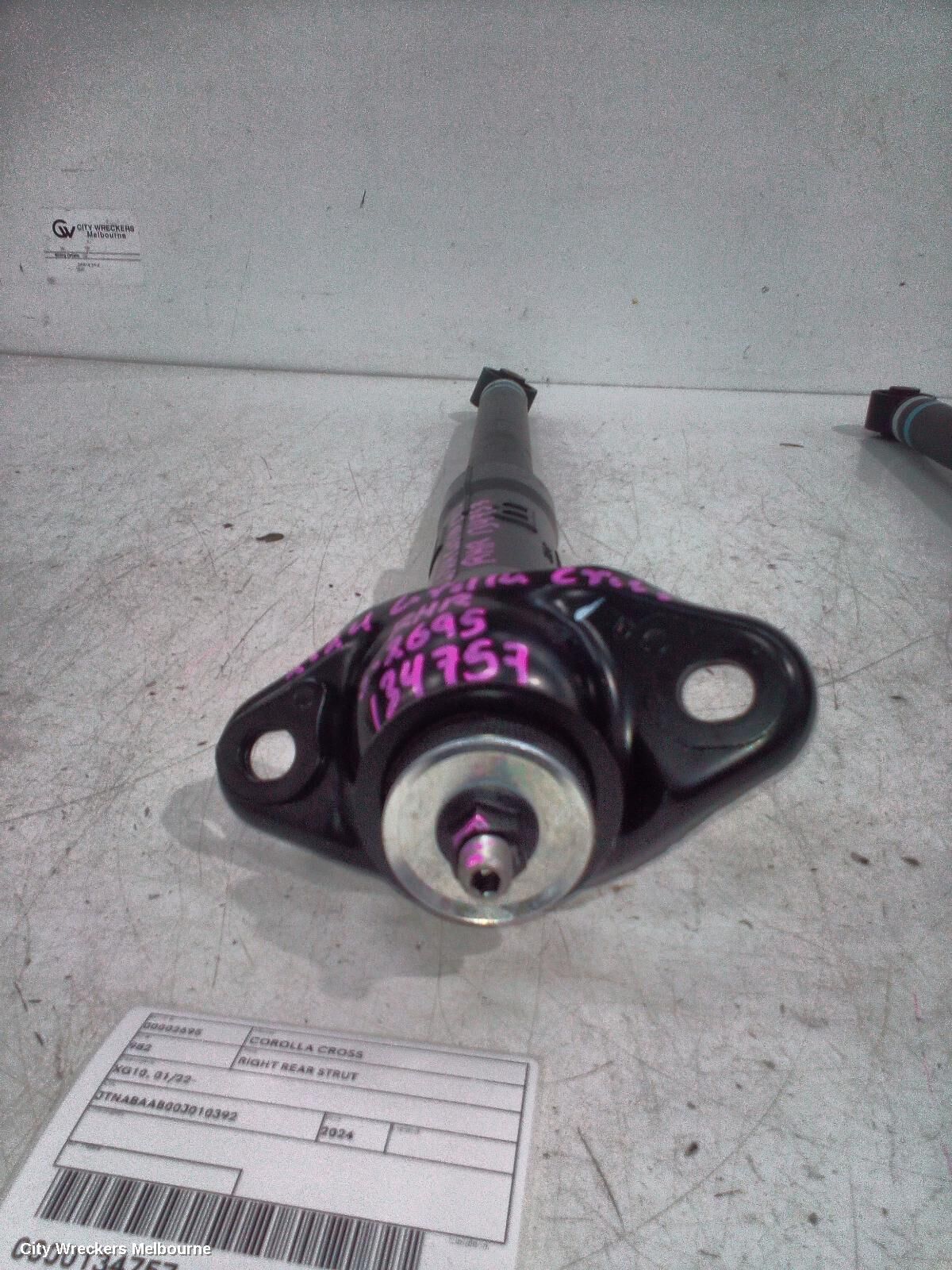 TOYOTA COROLLA CROSS 2024 Right Rear Strut