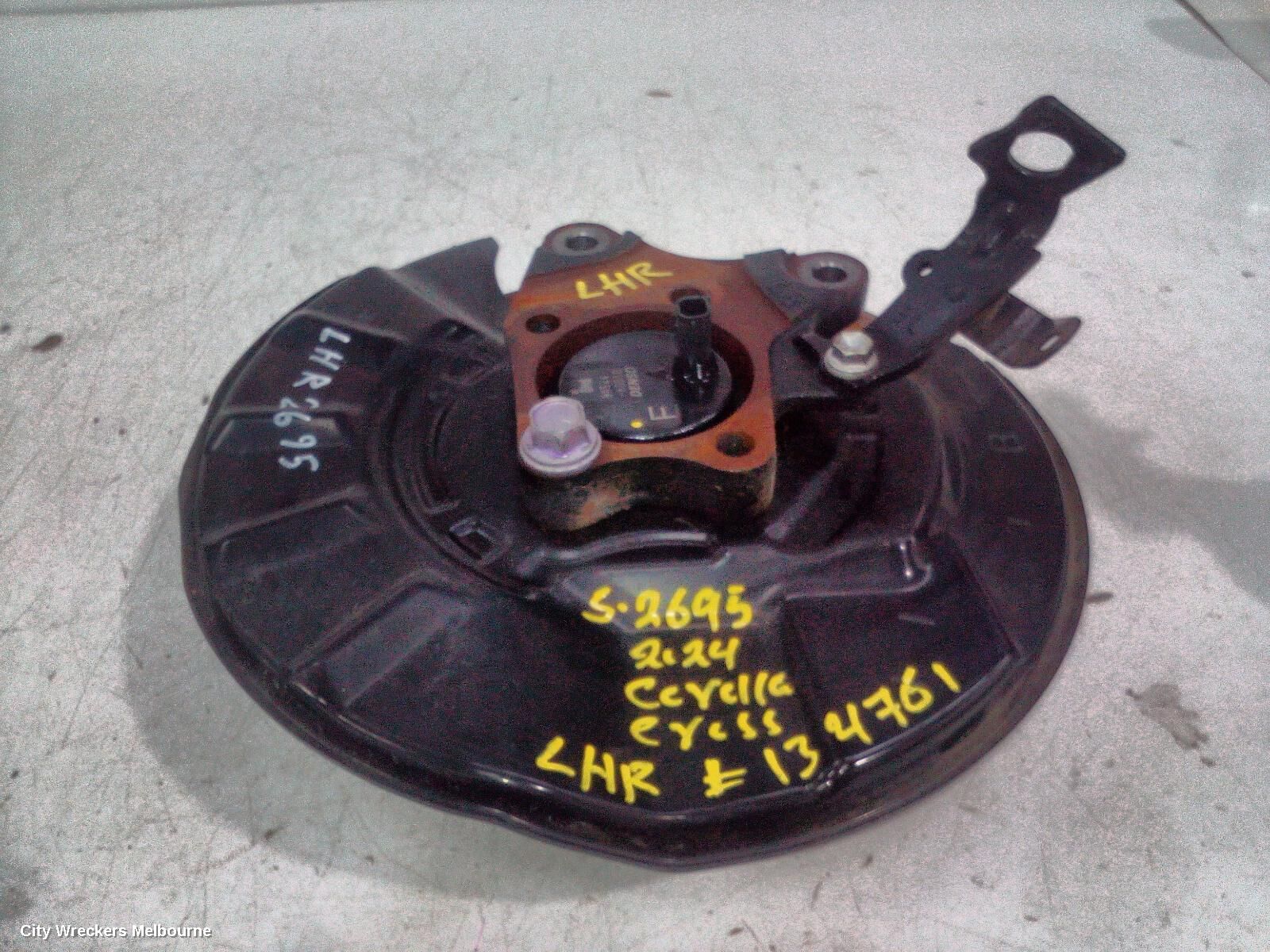 TOYOTA COROLLA CROSS 2024 Left Rear Hub Assembly