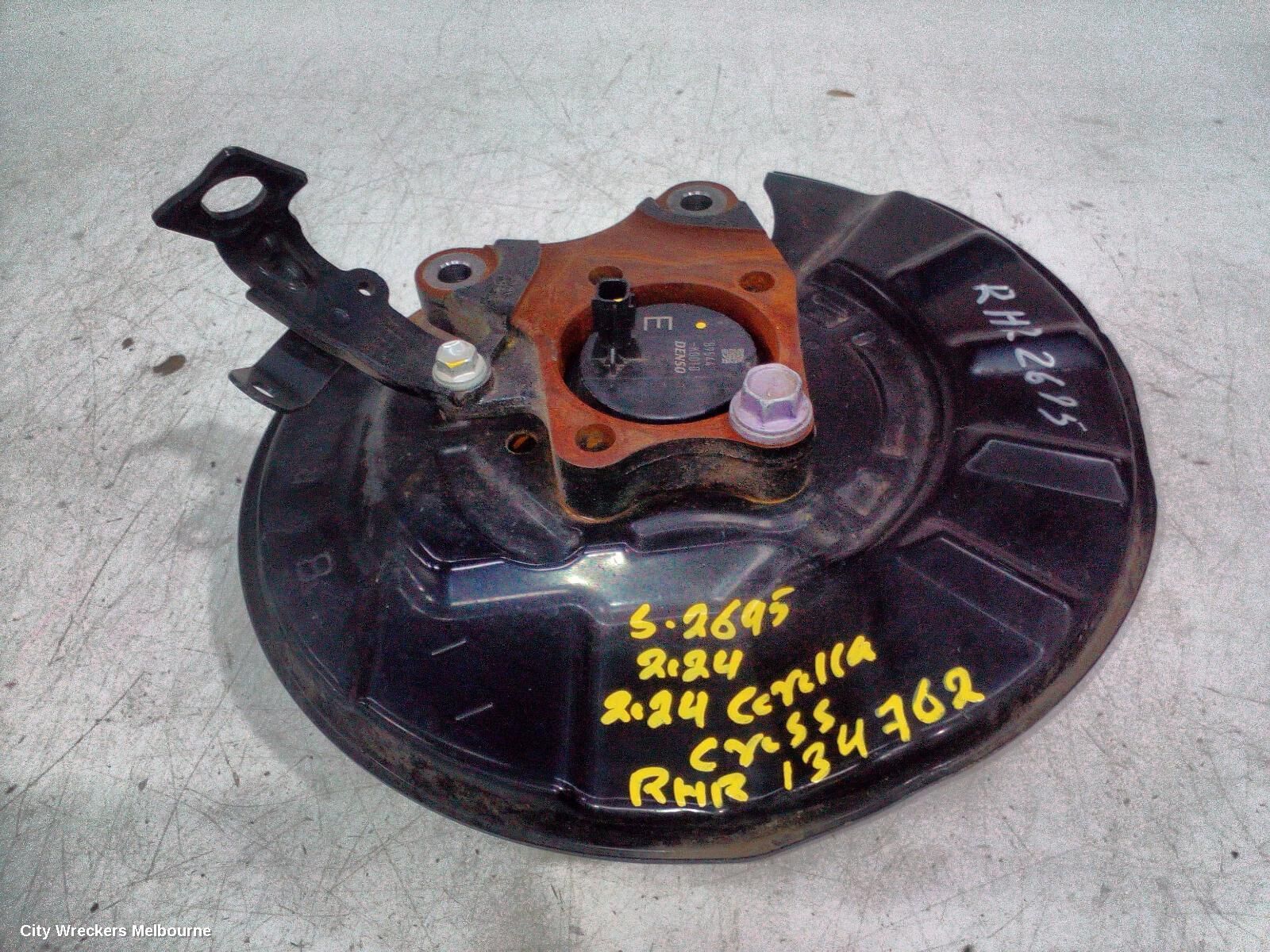 TOYOTA COROLLA CROSS 2024 Right Rear Hub Assembly
