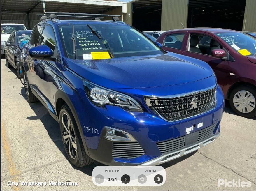 PEUGEOT 3008 2018 Bonnet