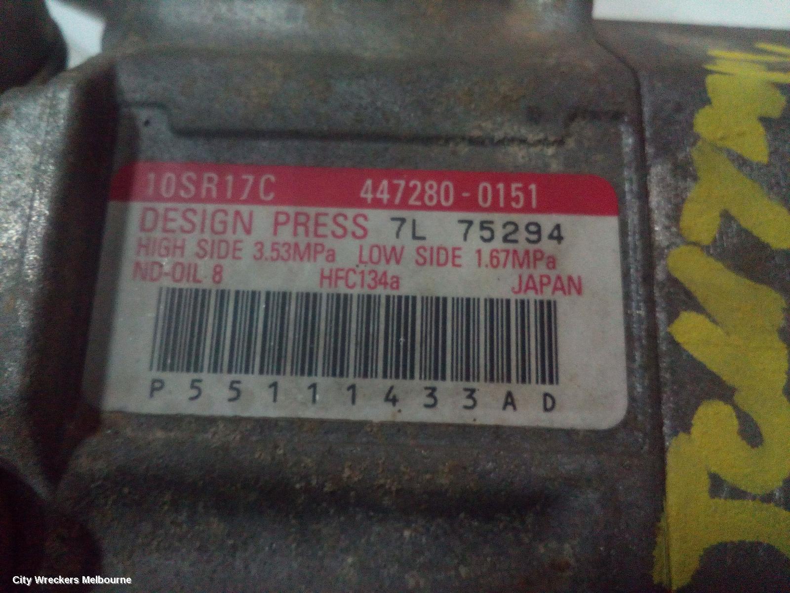 DODGE JOURNEY 2010 A/C Compressor