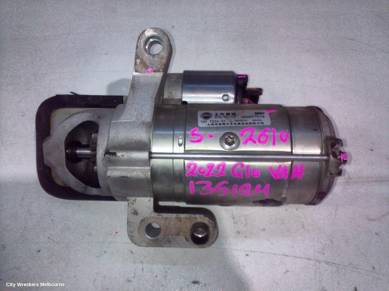 LDV G10 2022 Starter
