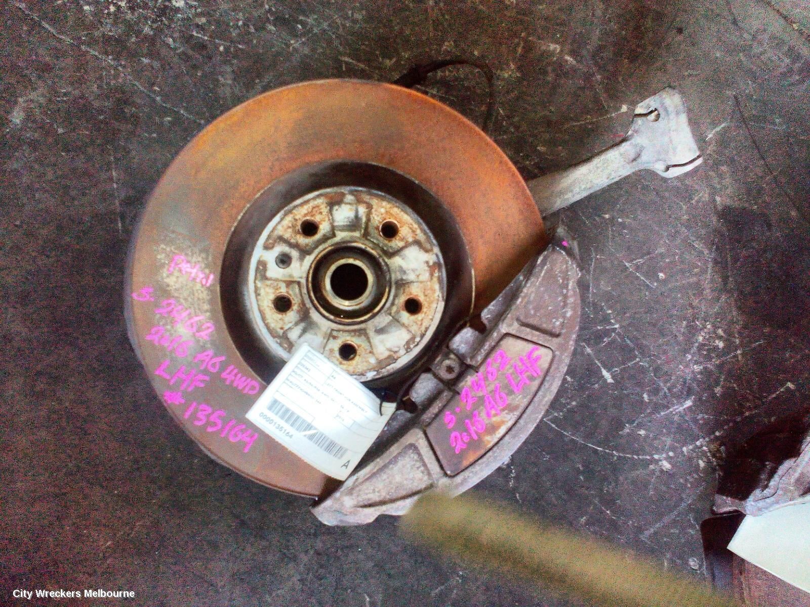 AUDI A6 2016 Left Front Hub Assembly