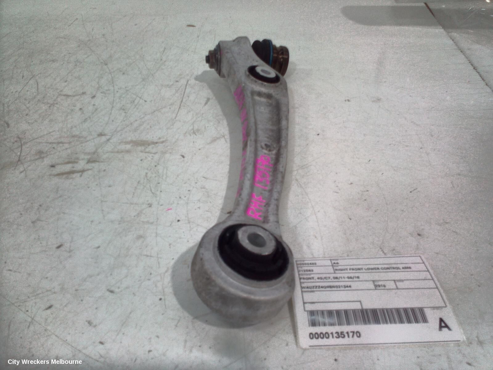AUDI A6 2016 Right Front Lower Control Arm