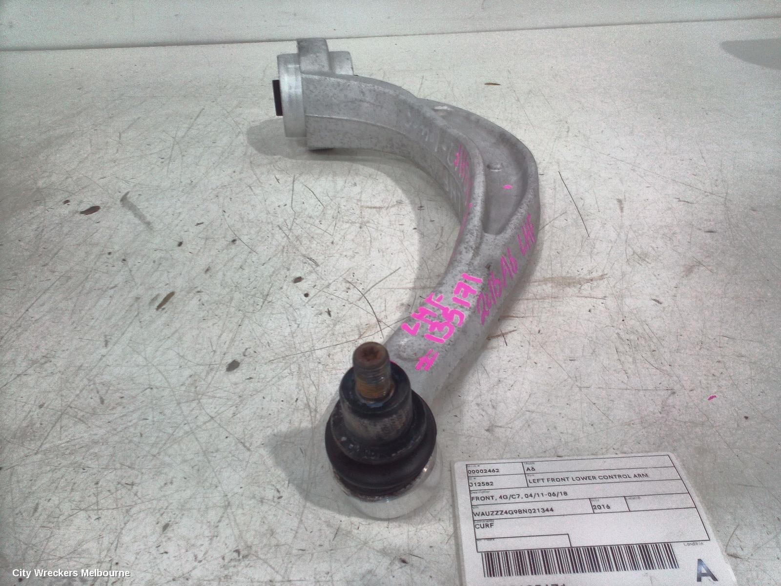 AUDI A6 2016 Left Front Lower Control Arm