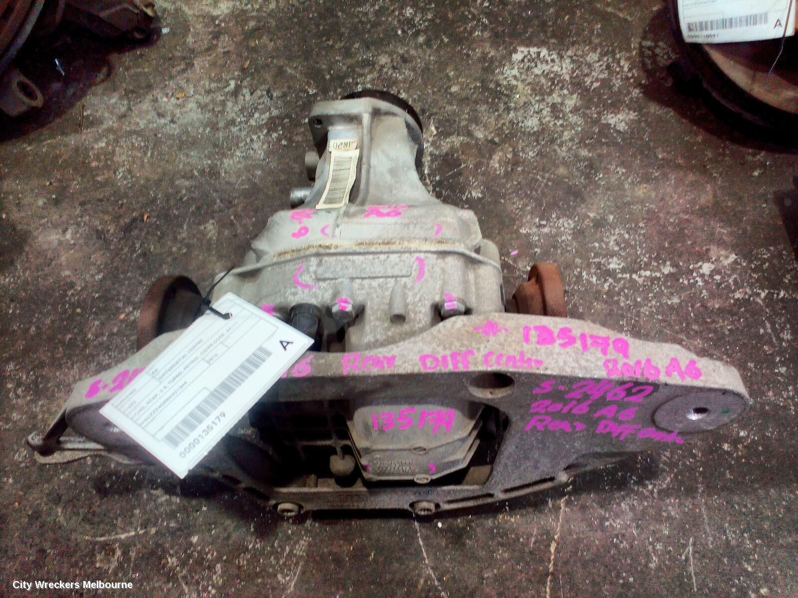 AUDI A6 2016 Differential Centre
