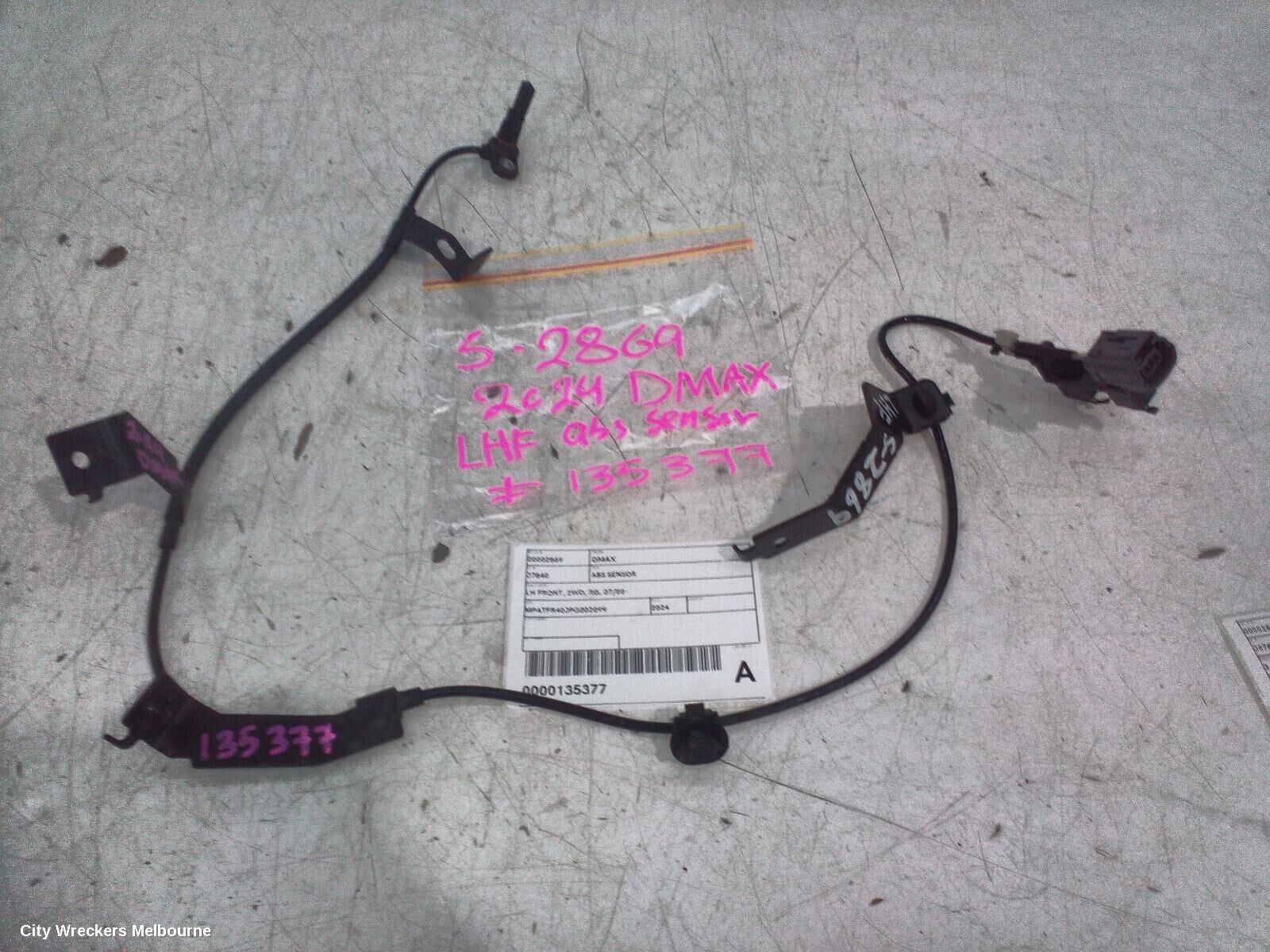 ISUZU DMAX 2024 Abs Sensor