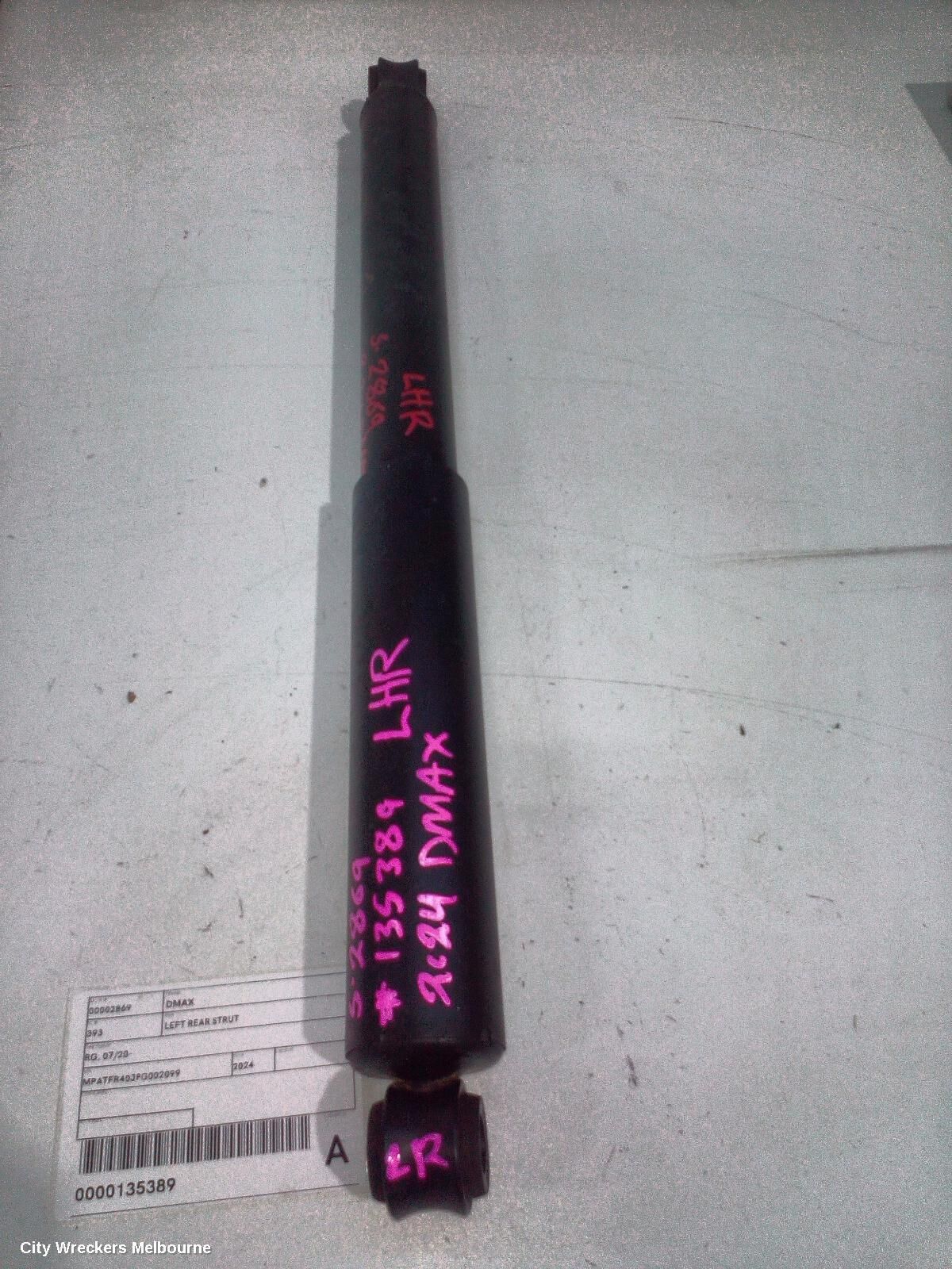 ISUZU DMAX 2024 Left Rear Strut