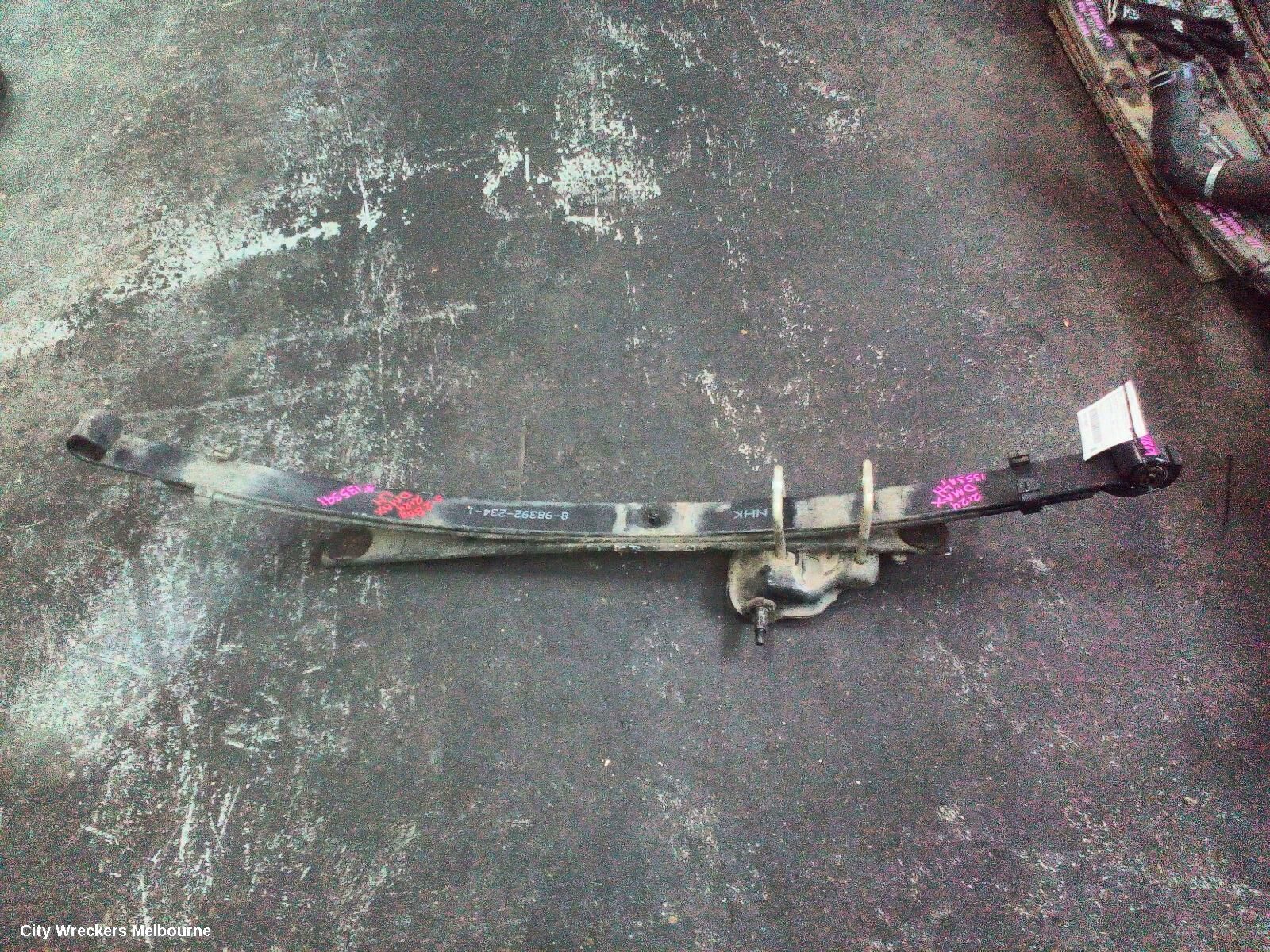 ISUZU DMAX 2024 Rear Leaf Spring