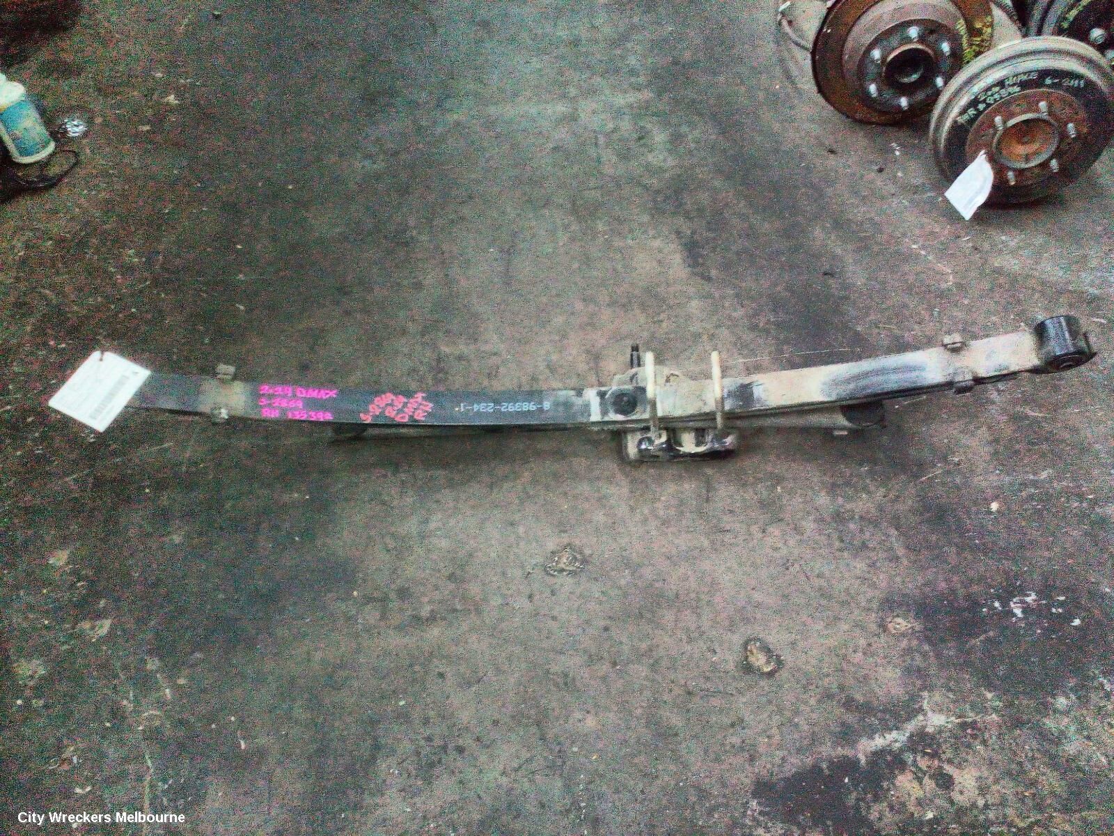 ISUZU DMAX 2024 Rear Leaf Spring