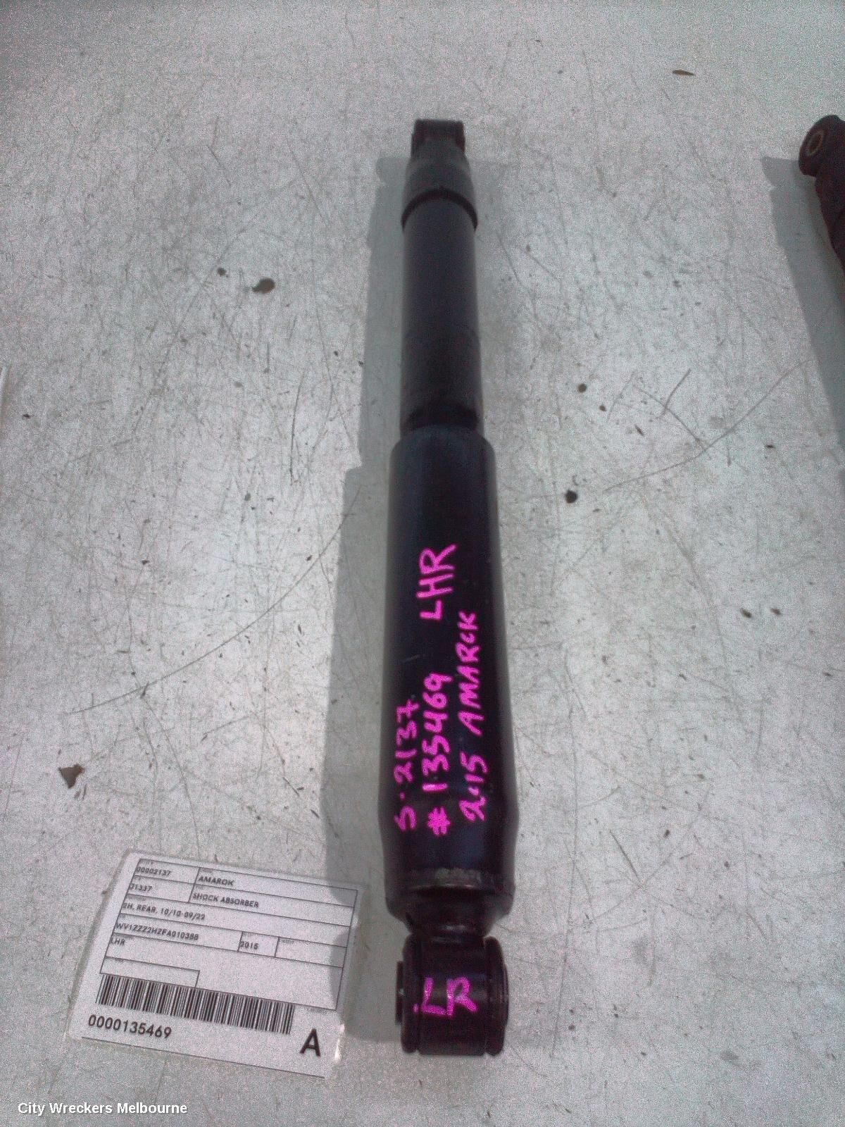 VOLKSWAGEN AMAROK 2015 Shock Absorber
