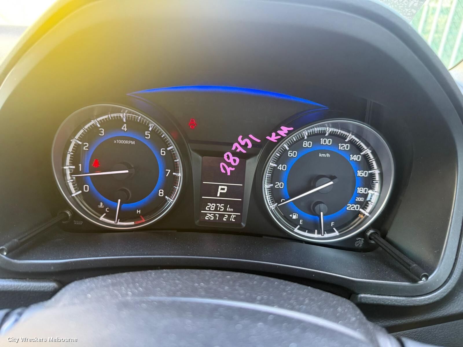 SUZUKI BALENO 2022 Instrument Cluster