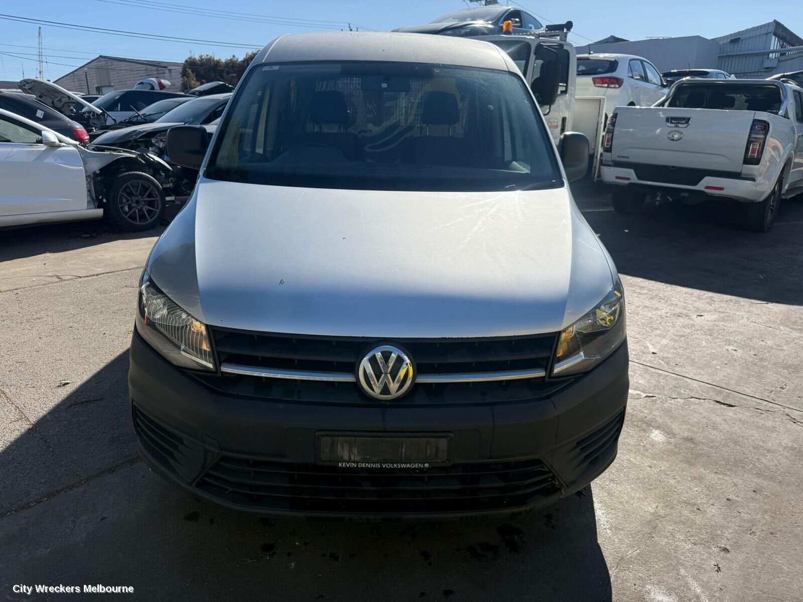 VOLKSWAGEN CADDY 2016 Cargo Barrier