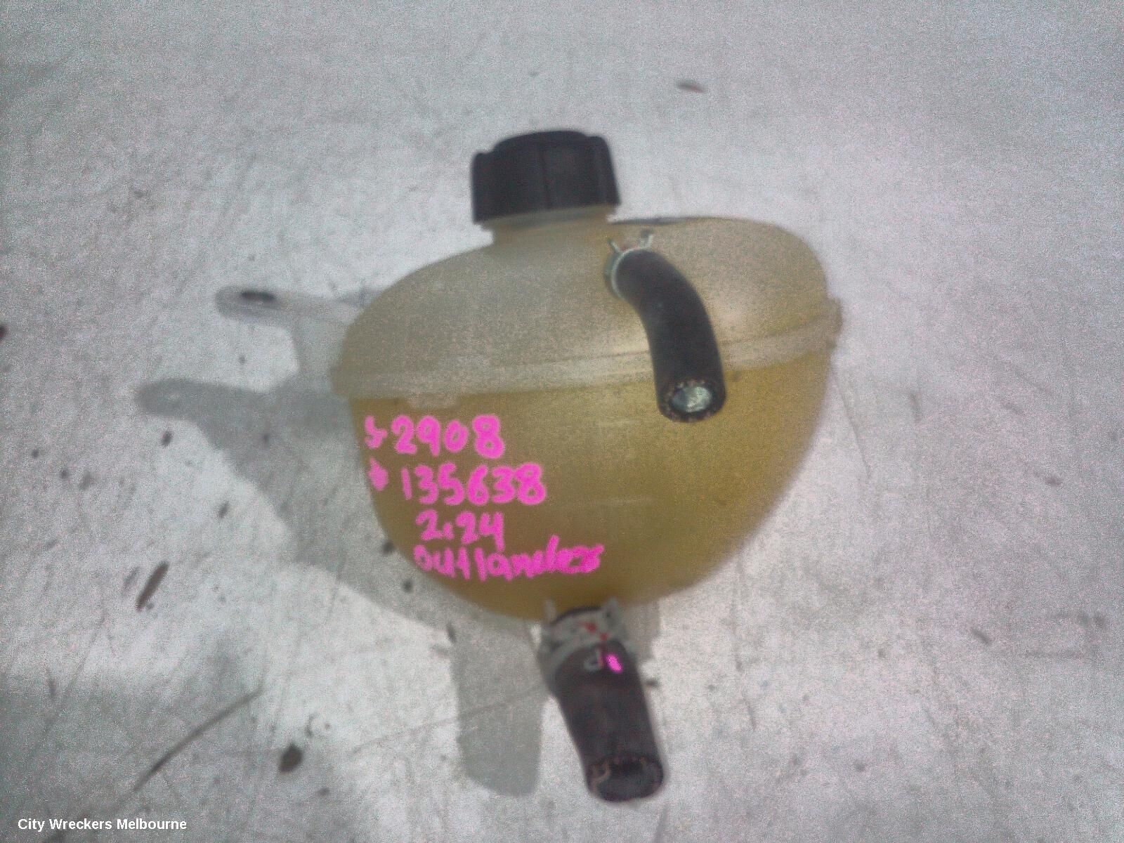 MITSUBISHI OUTLANDER 2024 Overflow Bottle