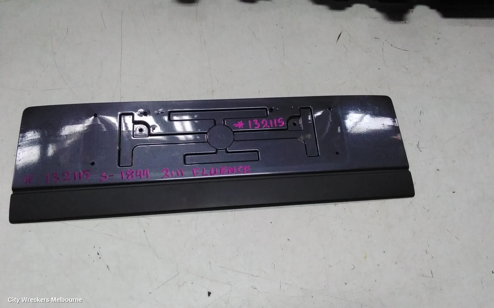 RENAULT FLUENCE 2011 Misc