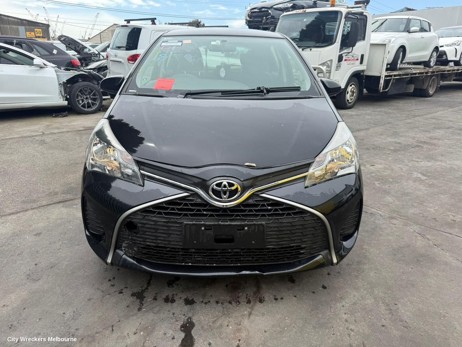 TOYOTA YARIS 2014 Radiator Support