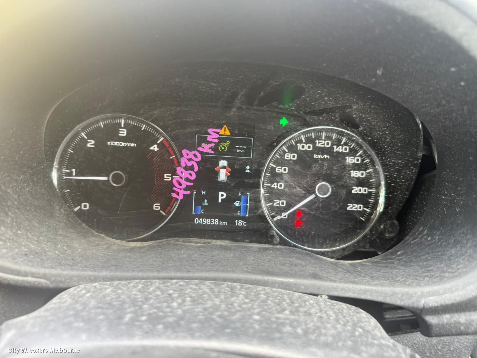 MITSUBISHI PAJERO 2023 Instrument Cluster